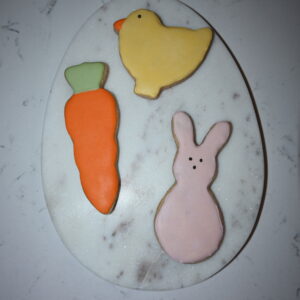 Decorated Easter Sugar Cookies Box